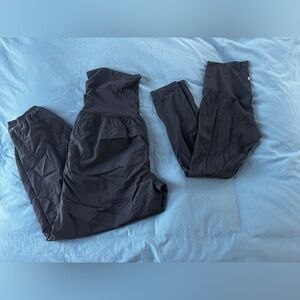 Lululemon dancer joggers and Align leggings